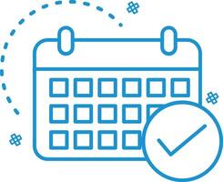 Calendar Icon symbol image vector