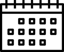Calendar Icon symbol image vector