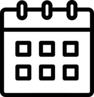 Calendar Icon symbol image vector