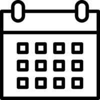 Calendar Icon symbol image vector