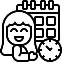 Calendar Icon symbol image vector