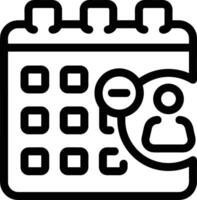 Calendar Icon symbol image vector