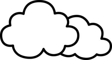 Cloud icon symbol image. Illustration of the hosting storage design image vector