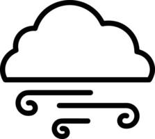 Cloud icon symbol image. Illustration of the hosting storage design image vector