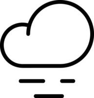 Cloud icon symbol image. Illustration of the hosting storage design image vector