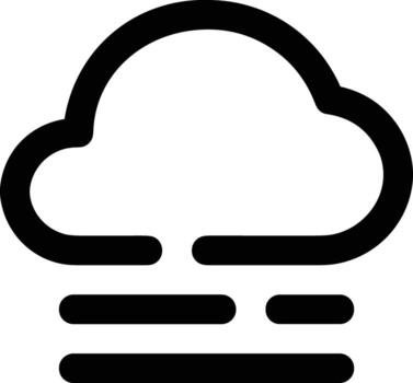 Cloud icon symbol image. Illustration of the hosting storage design image vector