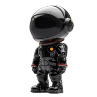 3d dibujos animados personaje animación, linda pequeño astronauta, png