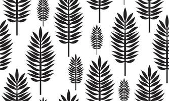 Seamless pattern.Exotic plant. Tropical pattern, palm leaves seamless floral background. vector