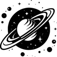 Space - High Quality Logo - illustration ideal for T-shirt graphic vector