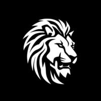 Lion - Minimalist and Flat Logo - illustration vector