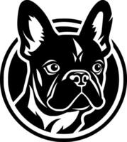 francés buldog - alto calidad logo - ilustración ideal para camiseta gráfico vector