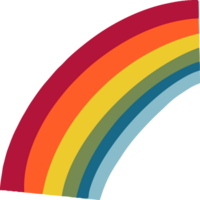 süß Wetter Regenbogen png