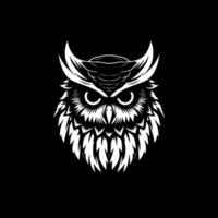 Owl Baby - High Quality Logo - illustration ideal for T-shirt graphic vector