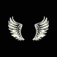 wings illustration design vector