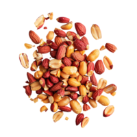 Dried fruits isolated on transparent background,Broken Peanuts Stock png