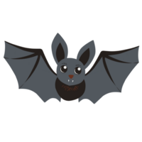 Cute cartoon bat png