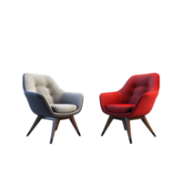 two chairs on a transparent background png