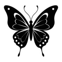 elegante mariposa ilustraciones - ideal para Boda invitaciones, hogar decoración, y Moda accesorios vector