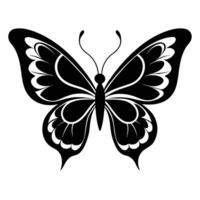 elegante mariposa ilustraciones - ideal para Boda invitaciones, hogar decoración, y Moda accesorios vector