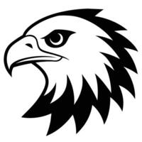 águila , ilustración en blanco antecedentes vector