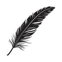 Feather logo template Image vector