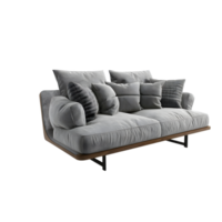 ein Sofa mit Kissen auf es png