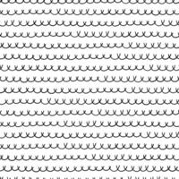 Expressive seamless abstract background in black and white. Seamless Hand drawn pattern vector