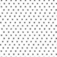 Doodle daisies seamless pattern. Black and white Pattern for surface design. vector