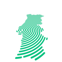 Portugal, Lisboa. creativo mapa. mapas de países, occidental Europa. espiral, huella dactilar serie 3d, perspectiva, , transparente antecedentes png