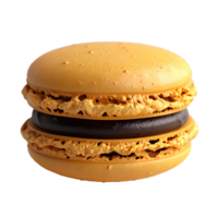 Yellow macaron set . Set of yellow macaron candies isolated. Yellow macaron . Tasty macaron dessert isolated. Yellow macaron top view . Macaron flat lay png