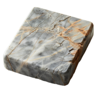 Marble stone . Piece of marble stone top view. Marble flat lay . Marble stone for flat lay product placement and presentation png