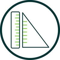 Geometry Line Circle Icon vector