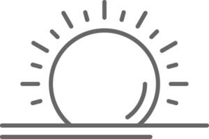 Sun Fillay Icon vector