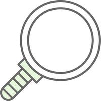 Magnifying,Glass Fillay Icon vector