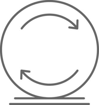 Reload Fillay Icon vector