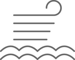 Calm Fillay Icon vector