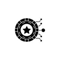 tokenization concept line icon. Simple element illustration. tokenization concept outline symbol design. vector