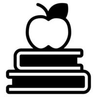 manzana icono ilustración, para web, aplicación, infografía, etc vector