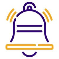 Bell Icon Illustration, for web, app, infographic, etc vector