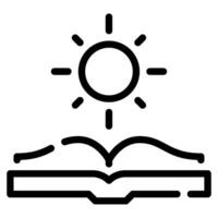 Wisdom Icon Illustration, for web, app, infographic, etc vector