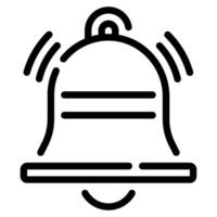 Bell Icon Illustration, for web, app, infographic, etc vector