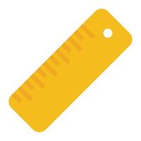 Ruler Icon Illustration, for web, app, infographic, etc vector