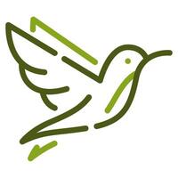 Bird Icon Illustration, for web, app, infographic, etc vector