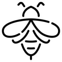 Bee Icon Illustration, for web, app, infographic, etc vector