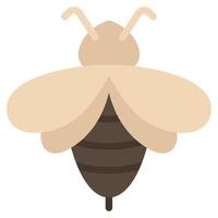 Bee Icon Illustration, for web, app, infographic, etc vector