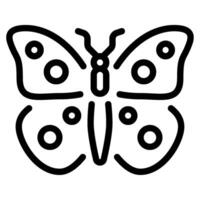 mariposa icono ilustración, para web, aplicación, infografía, etc vector