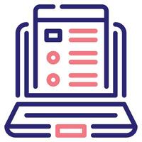 E Learning Platform Icon for web, app, infographic, etc vector