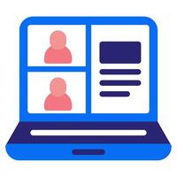 Discussion Forum Icon for web, app, infographic, etc vector