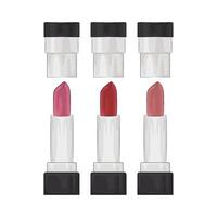 Illustration of lipstick set vector