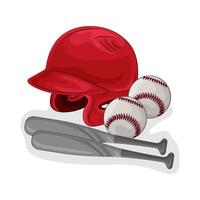 Illustration of baseball vector